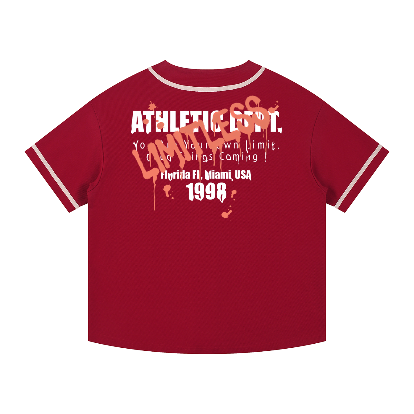 Xeno Contrast Piped Button-Up Jersey