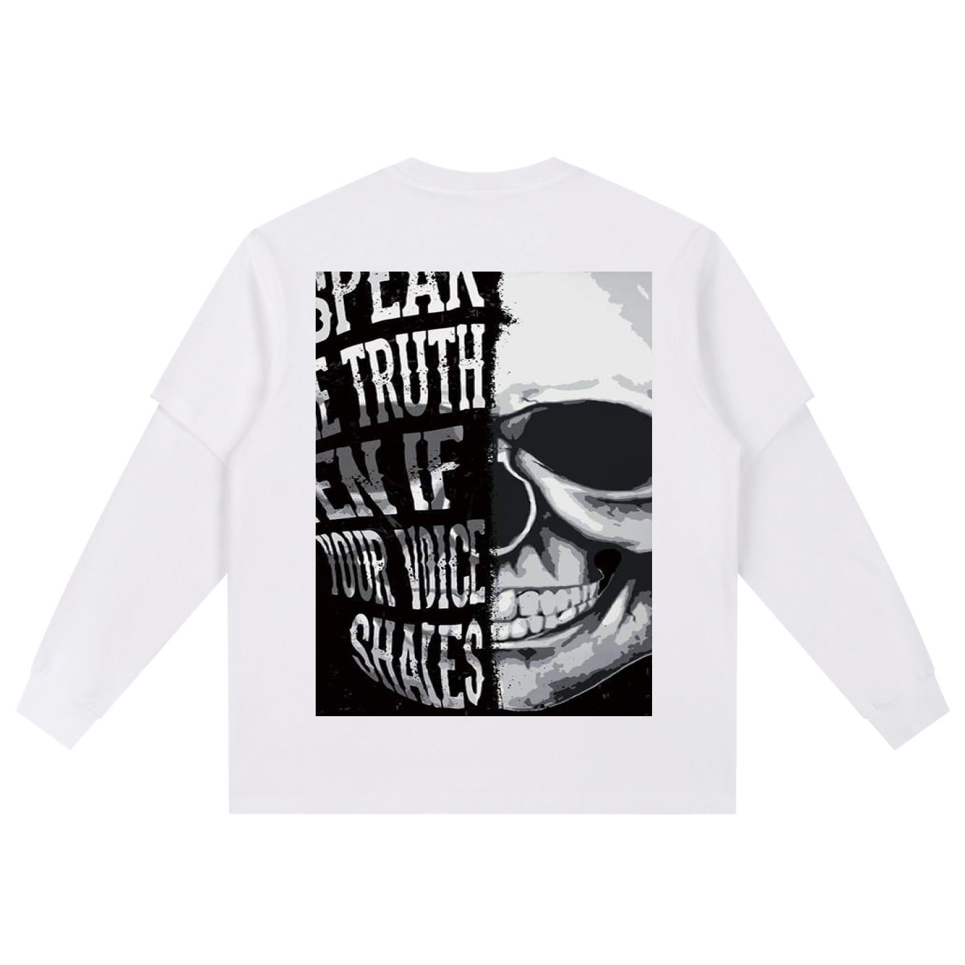 XENO STTYS Long Sleeve Oversized Tee