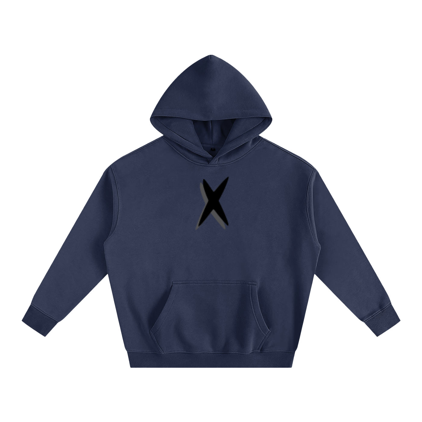 REBEL ANGLE Oversize Fleeced Hoodie