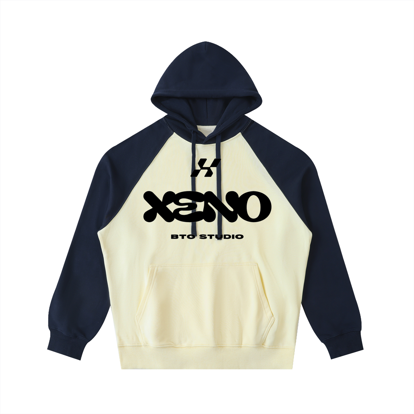 XENO  Raglan Sleeve Hoodie