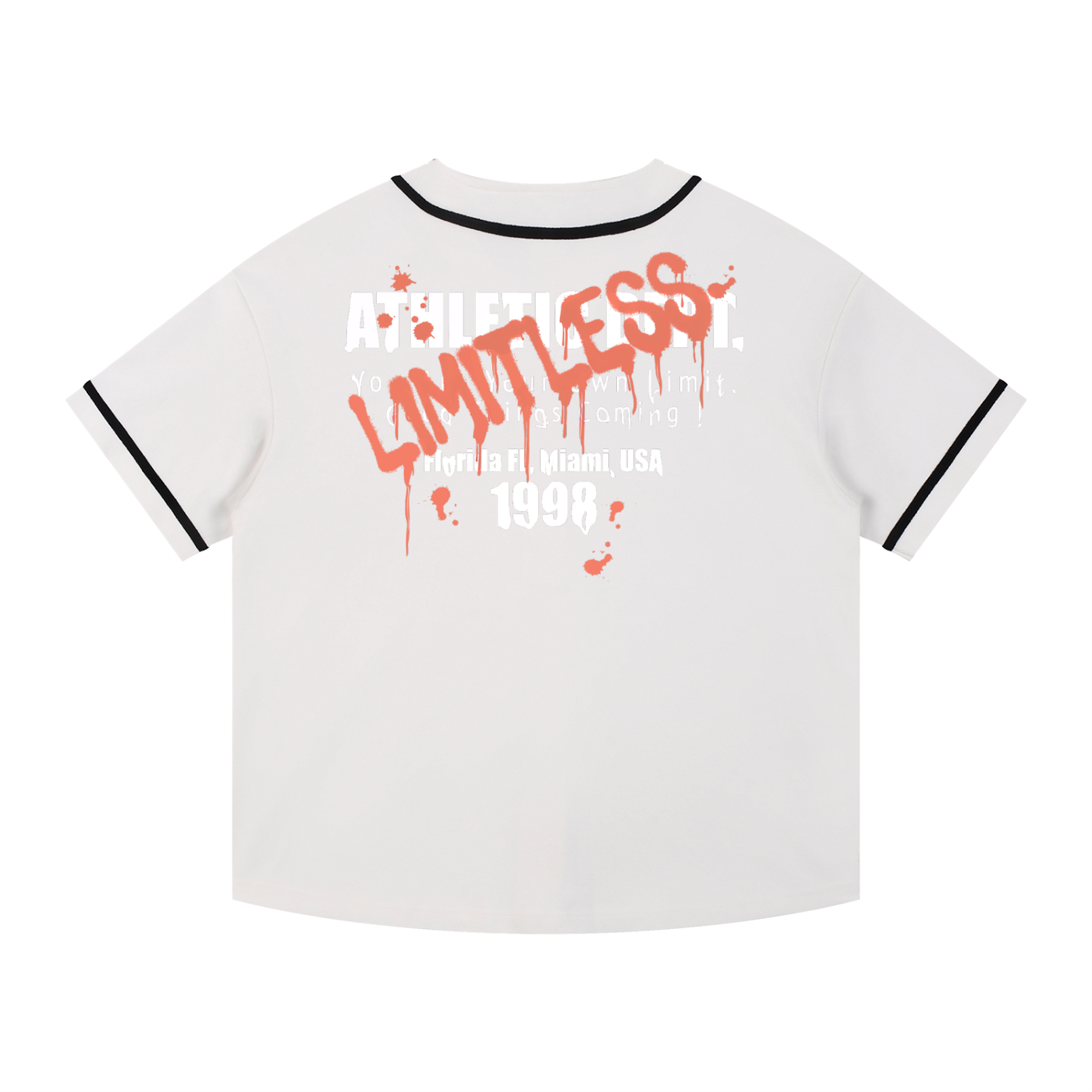 Xeno Contrast Piped Button-Up Jersey