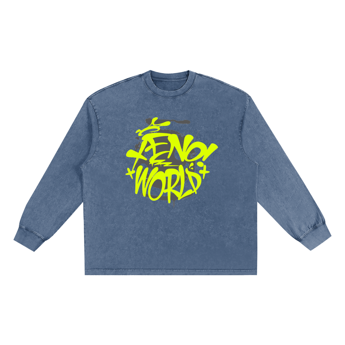 XENO WORLD Snow Washed  T-Shirt