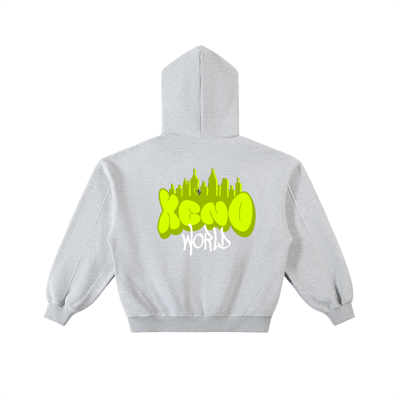 XENO WORLD Fleece Zip Hoodie