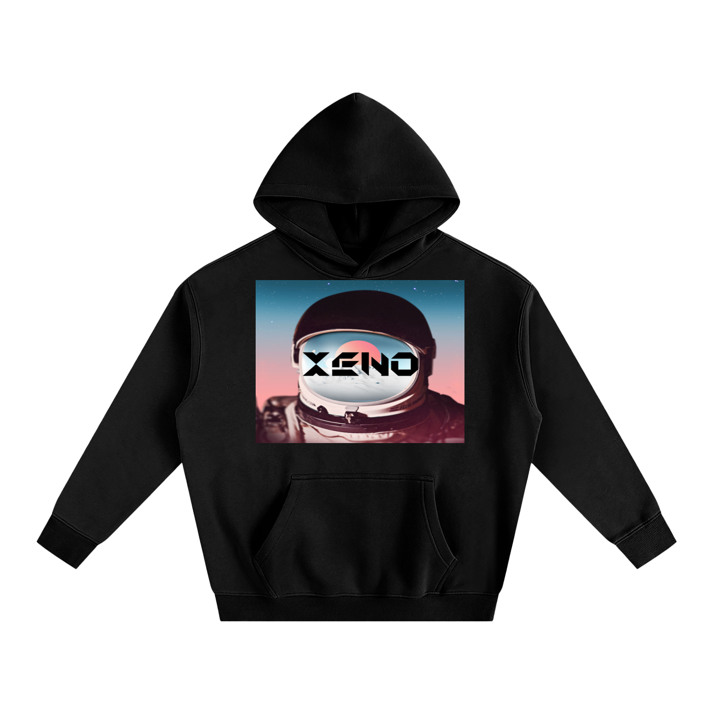 XENO Oversize Fleeced Hoodie