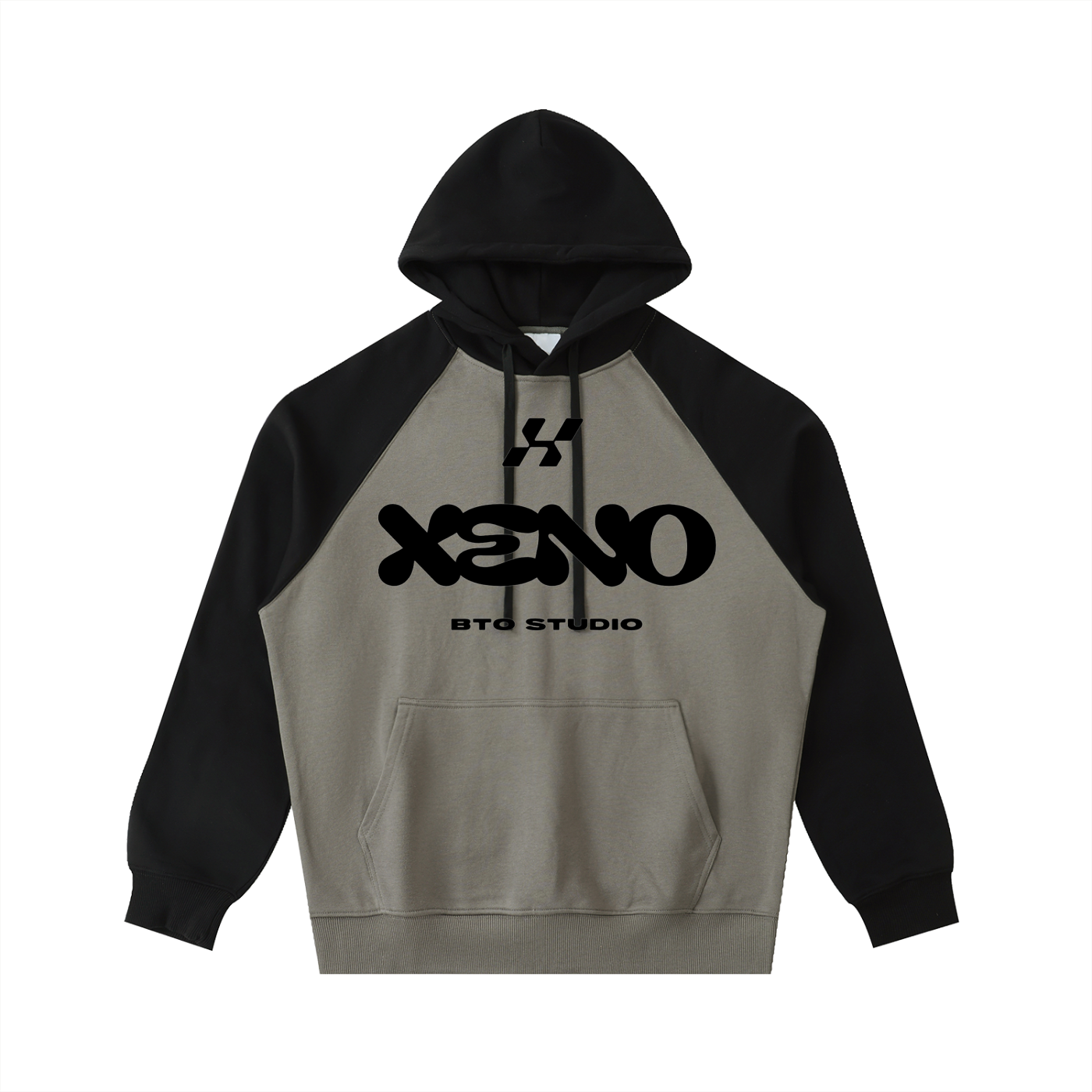 XENO  Raglan Sleeve Hoodie