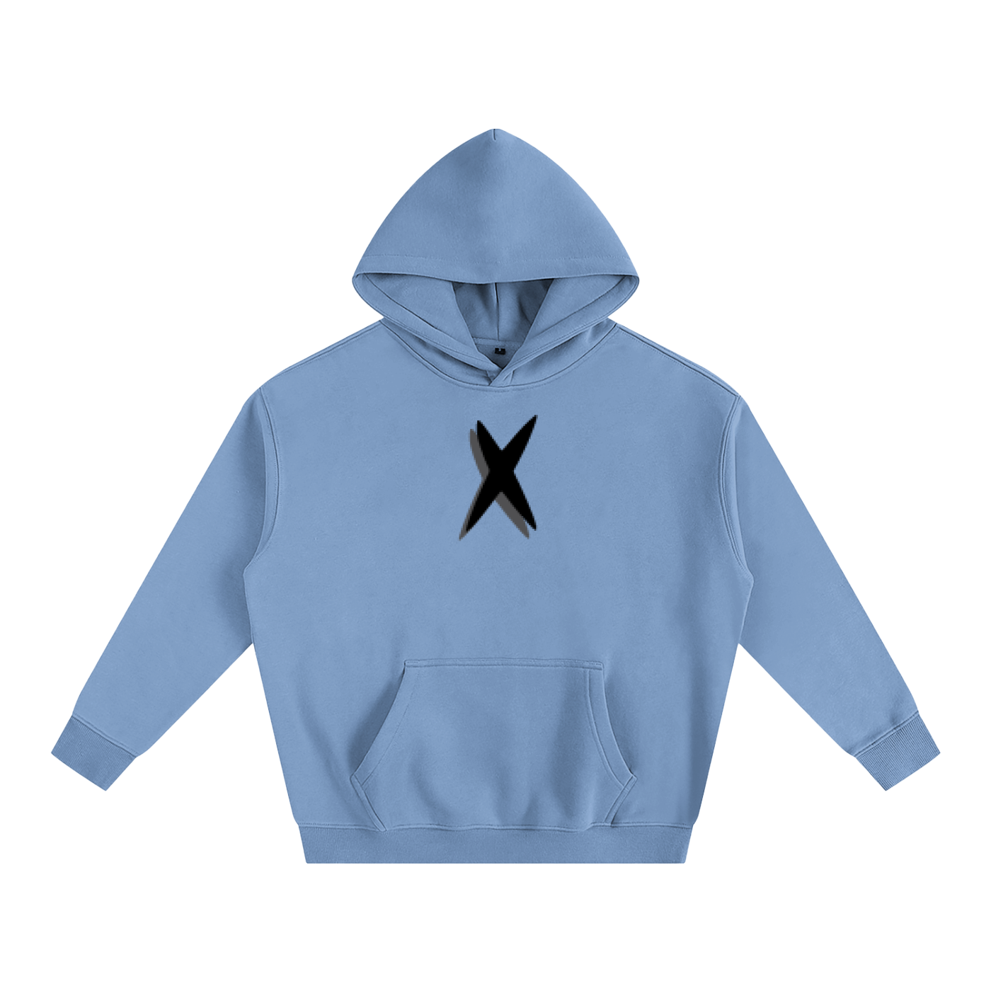 REBEL ANGLE Oversize Fleeced Hoodie