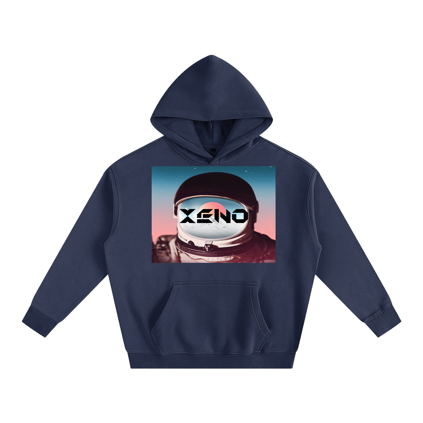 XENO Oversize Fleeced Hoodie