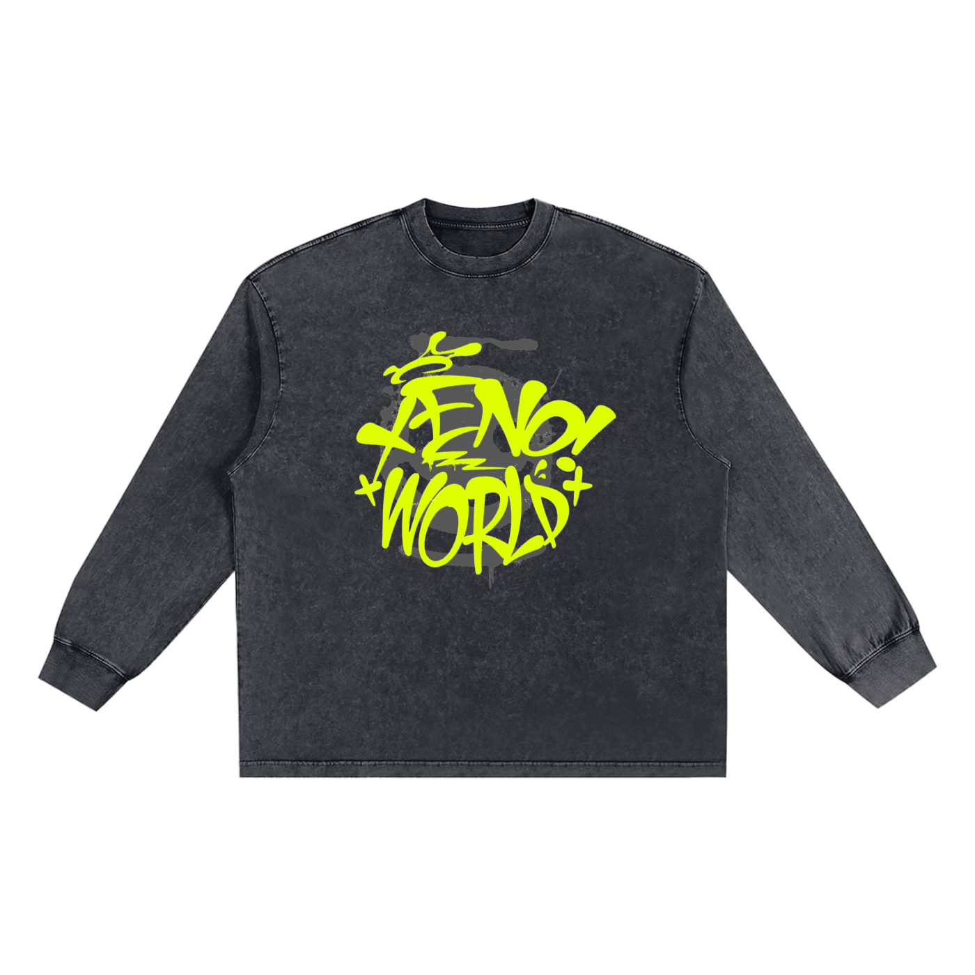 XENO WORLD Snow Washed  T-Shirt