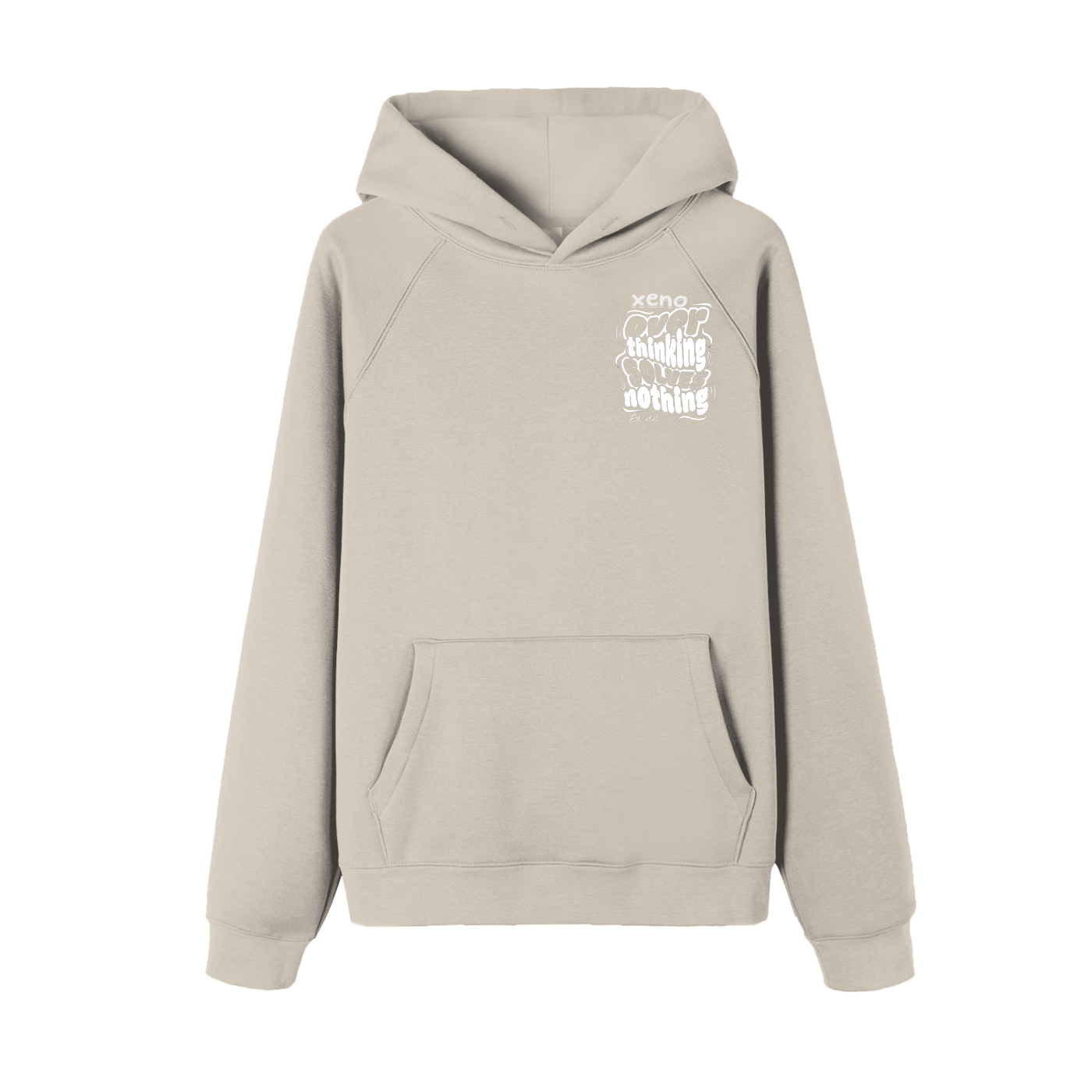 Essential Raglan Sleeve Fleece Hoodie