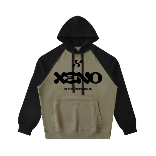 XENO  Raglan Sleeve Hoodie