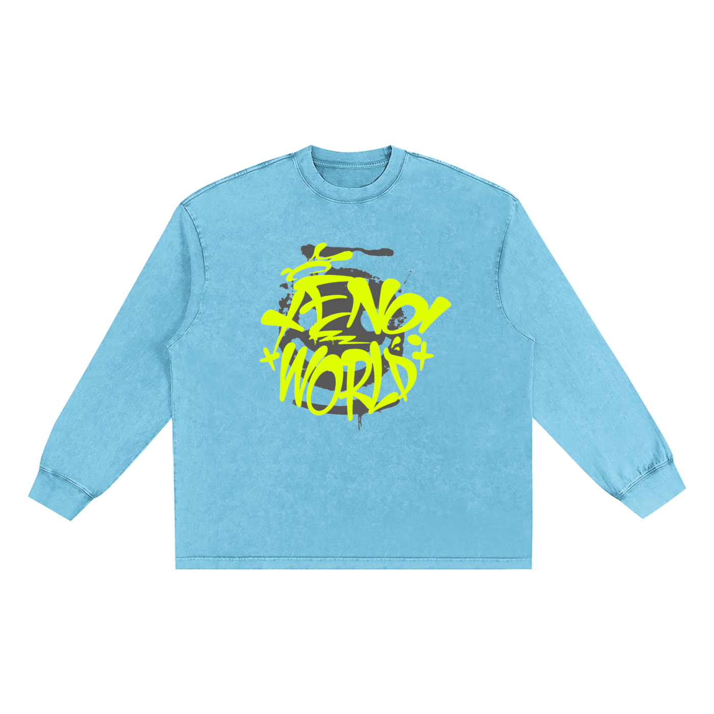 XENO WORLD Snow Washed  T-Shirt