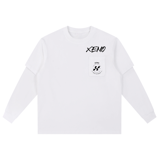 XENO STTYS Long Sleeve Oversized Tee