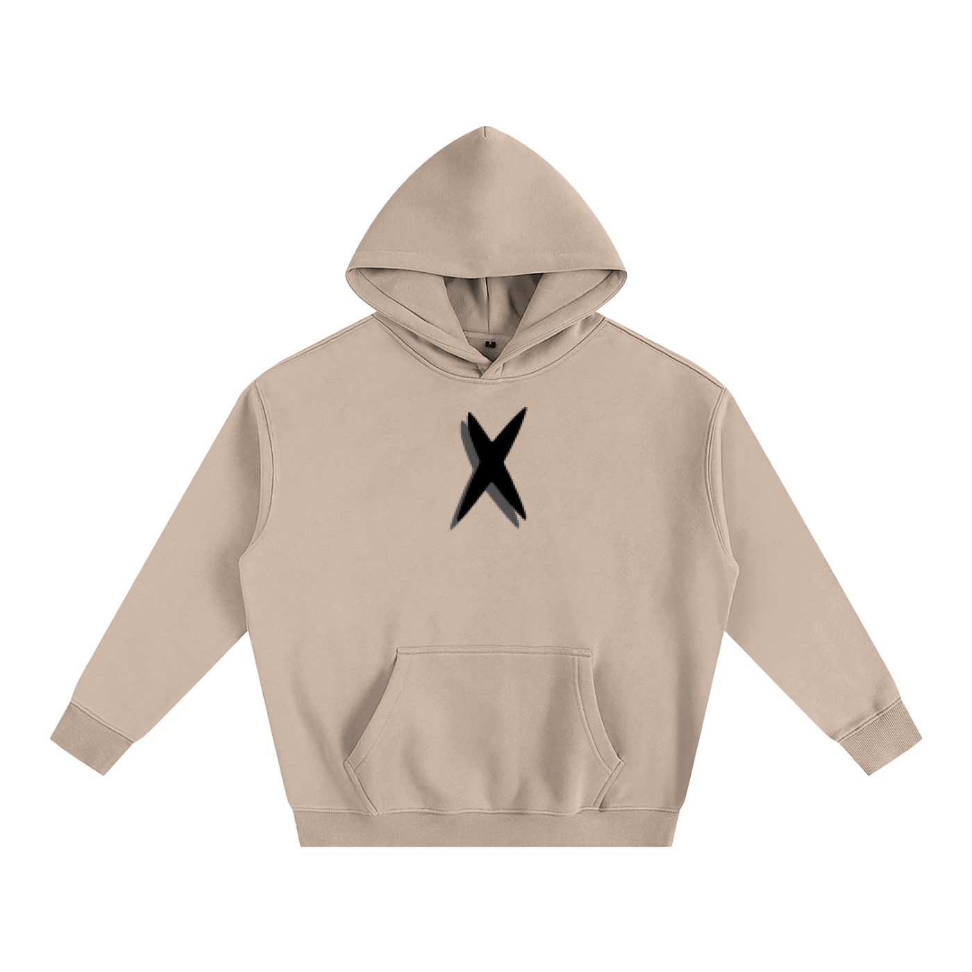 REBEL ANGLE Oversize Fleeced Hoodie