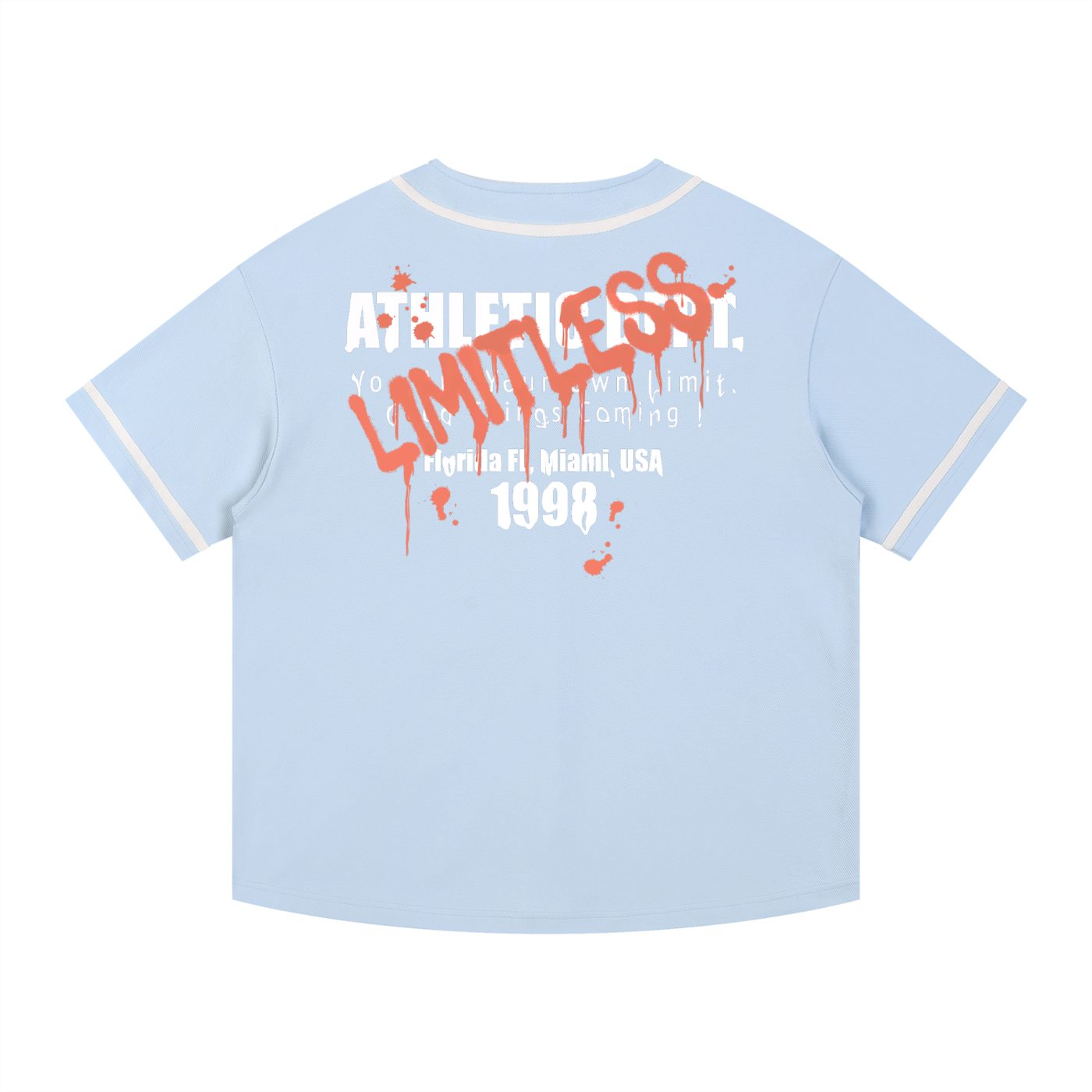 Xeno Contrast Piped Button-Up Jersey