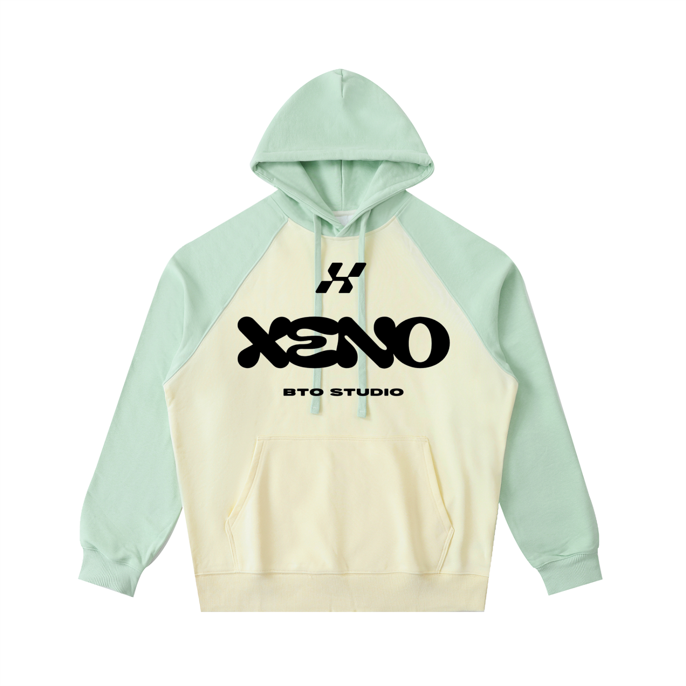 XENO  Raglan Sleeve Hoodie