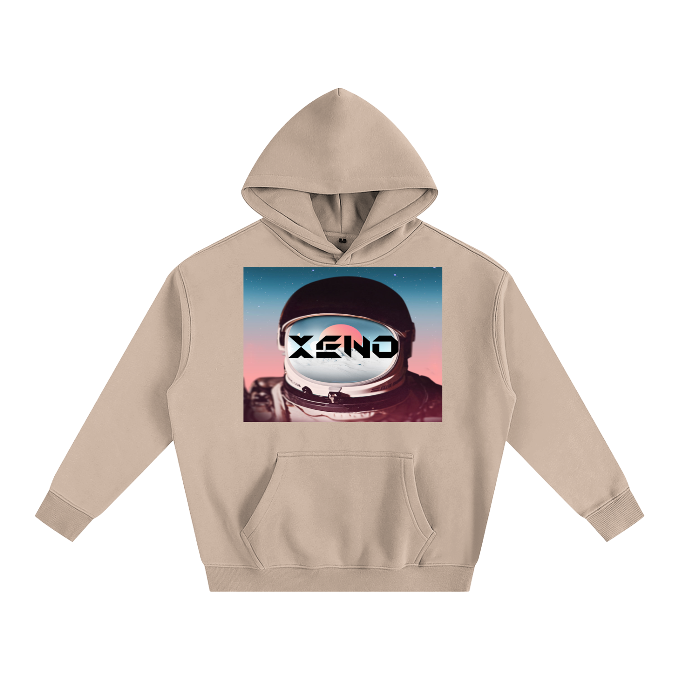 XENO Oversize Fleeced Hoodie