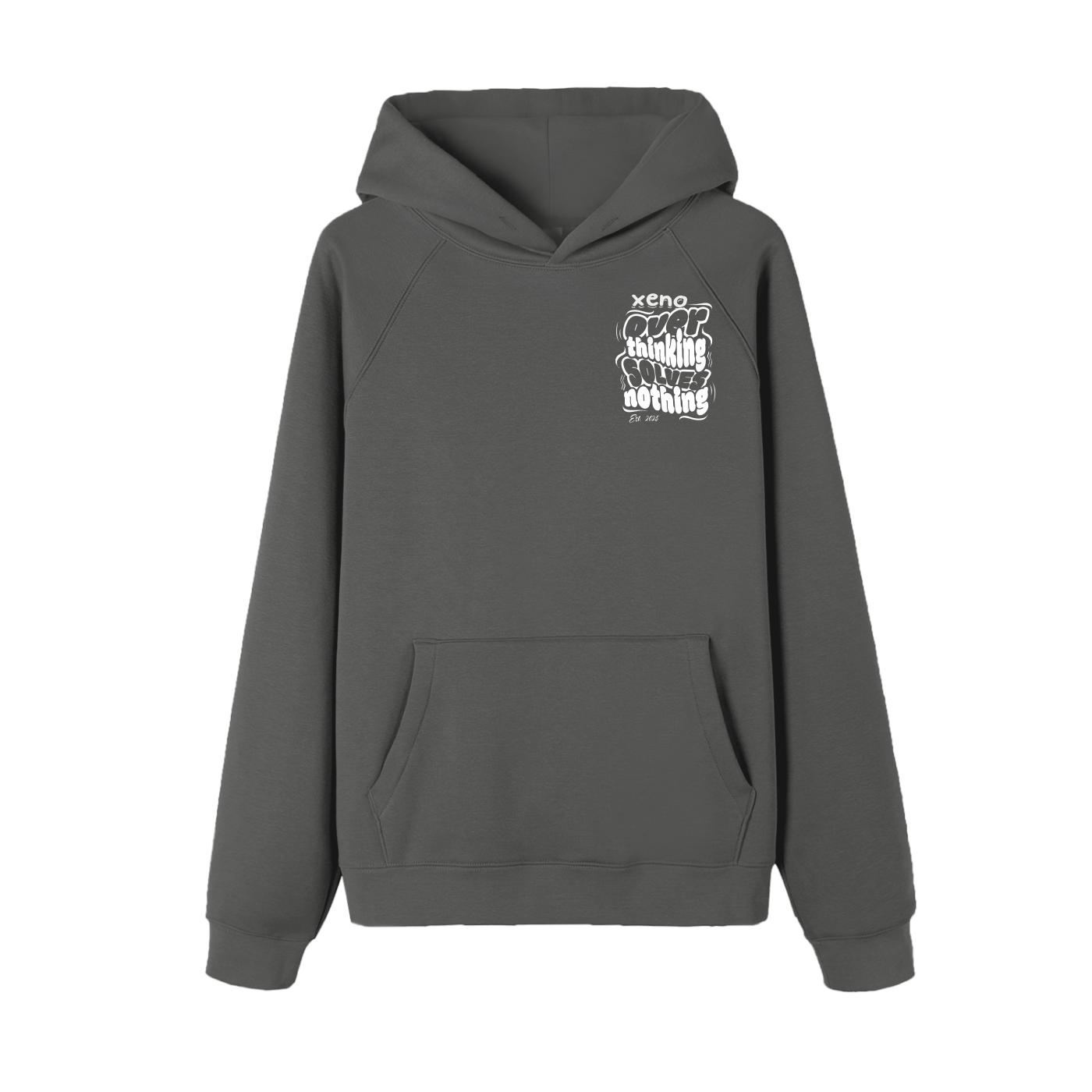 Essential Raglan Sleeve Fleece Hoodie