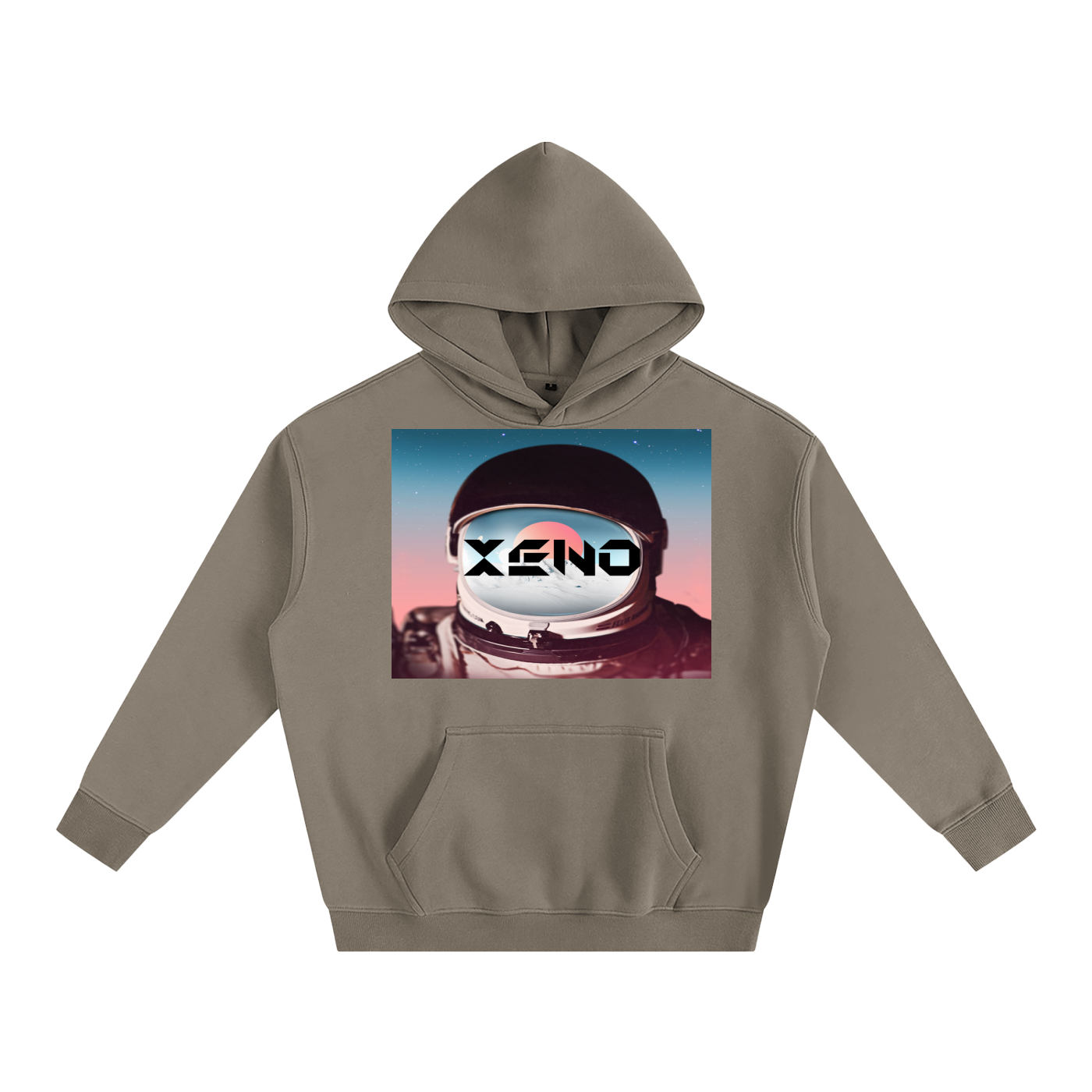 XENO Oversize Fleeced Hoodie