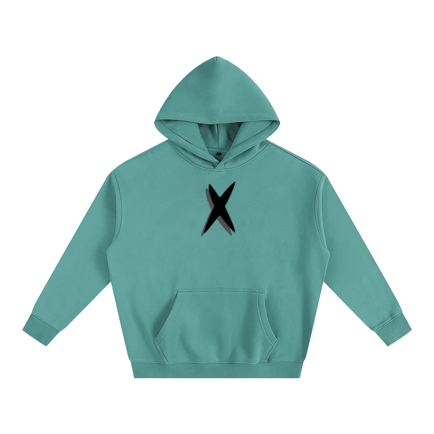 REBEL ANGLE Oversize Fleeced Hoodie