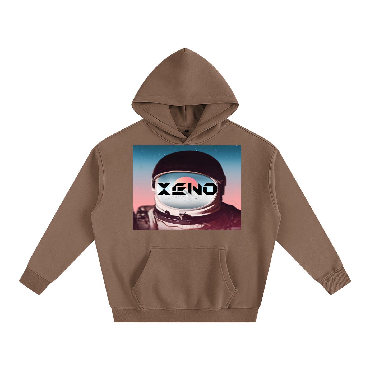 XENO Oversize Fleeced Hoodie