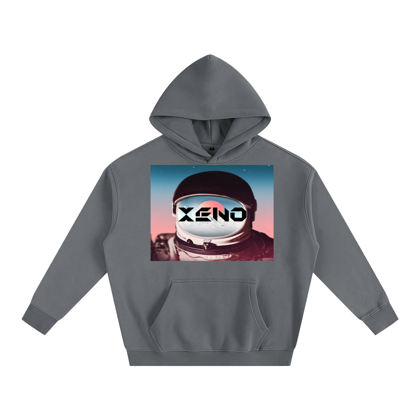 XENO Oversize Fleeced Hoodie