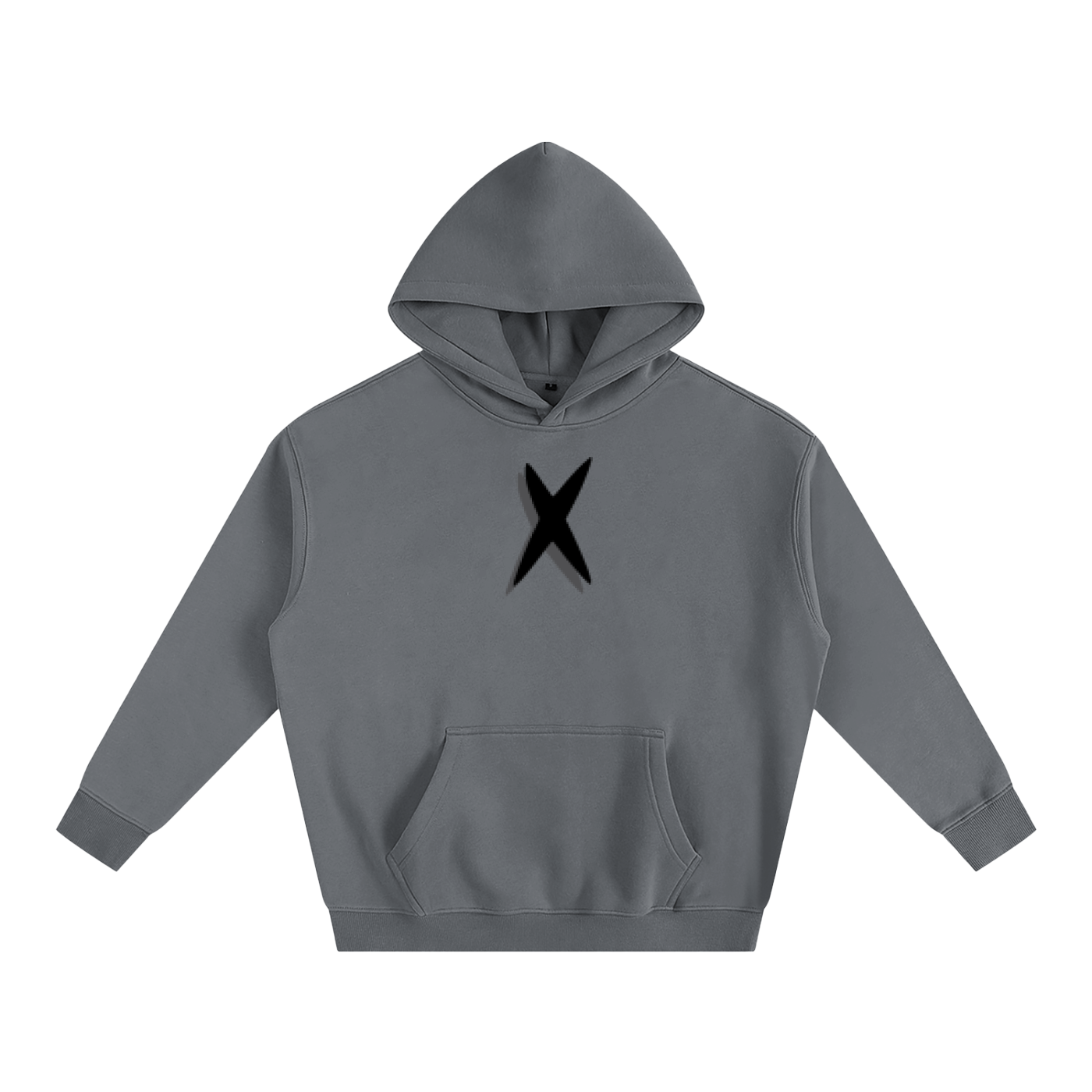 REBEL ANGLE Oversize Fleeced Hoodie