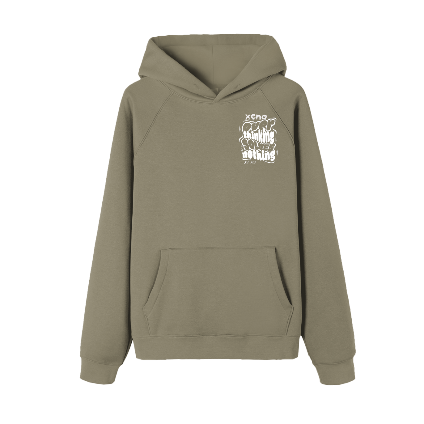 Essential Raglan Sleeve Fleece Hoodie