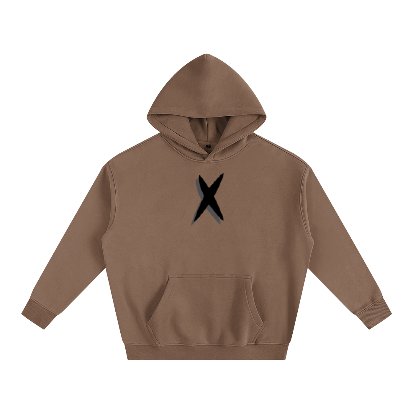 REBEL ANGLE Oversize Fleeced Hoodie