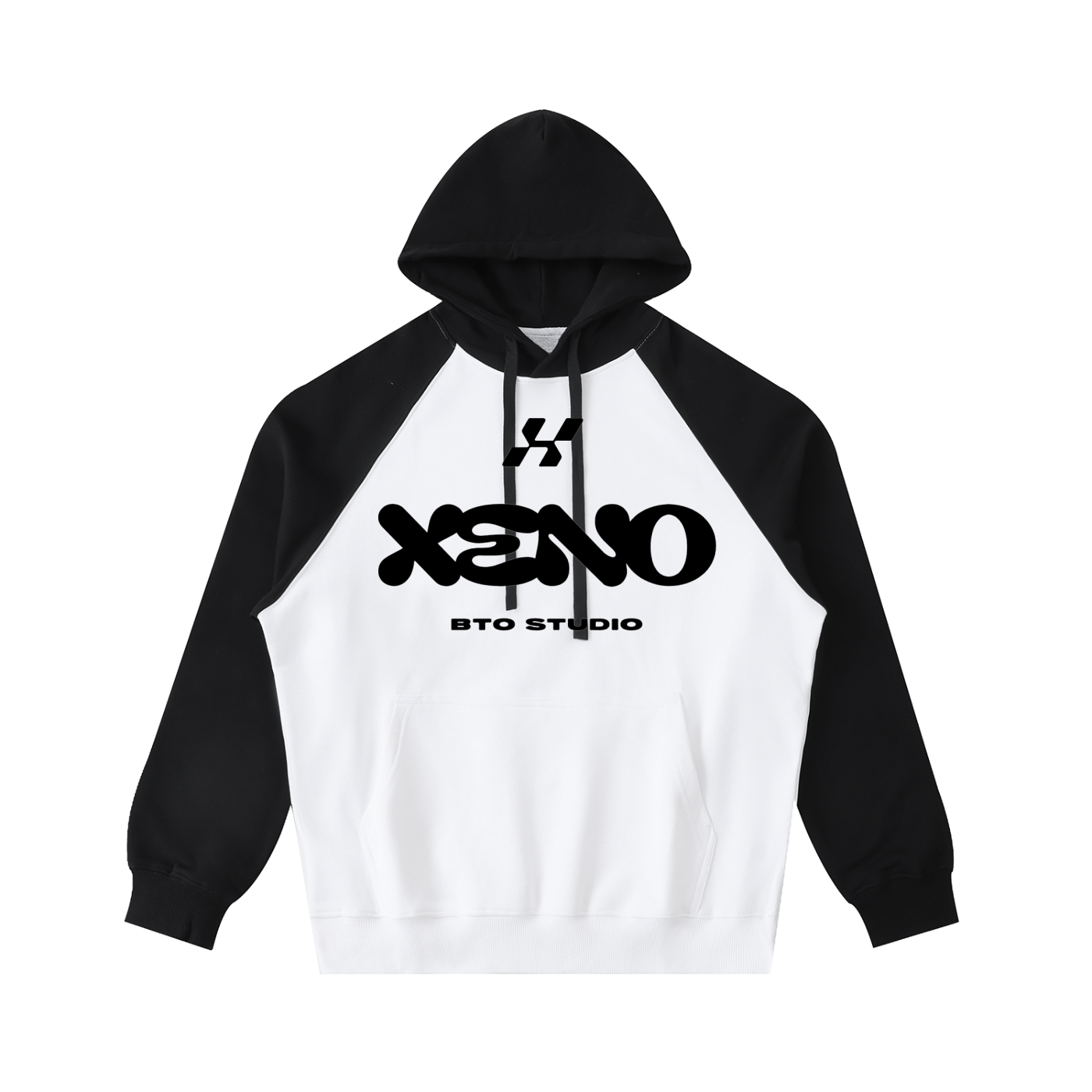 XENO  Raglan Sleeve Hoodie