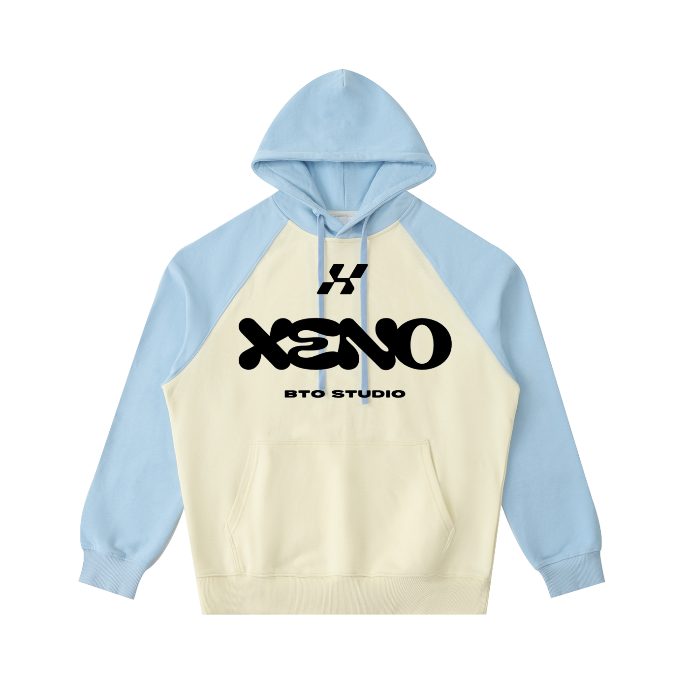 XENO  Raglan Sleeve Hoodie