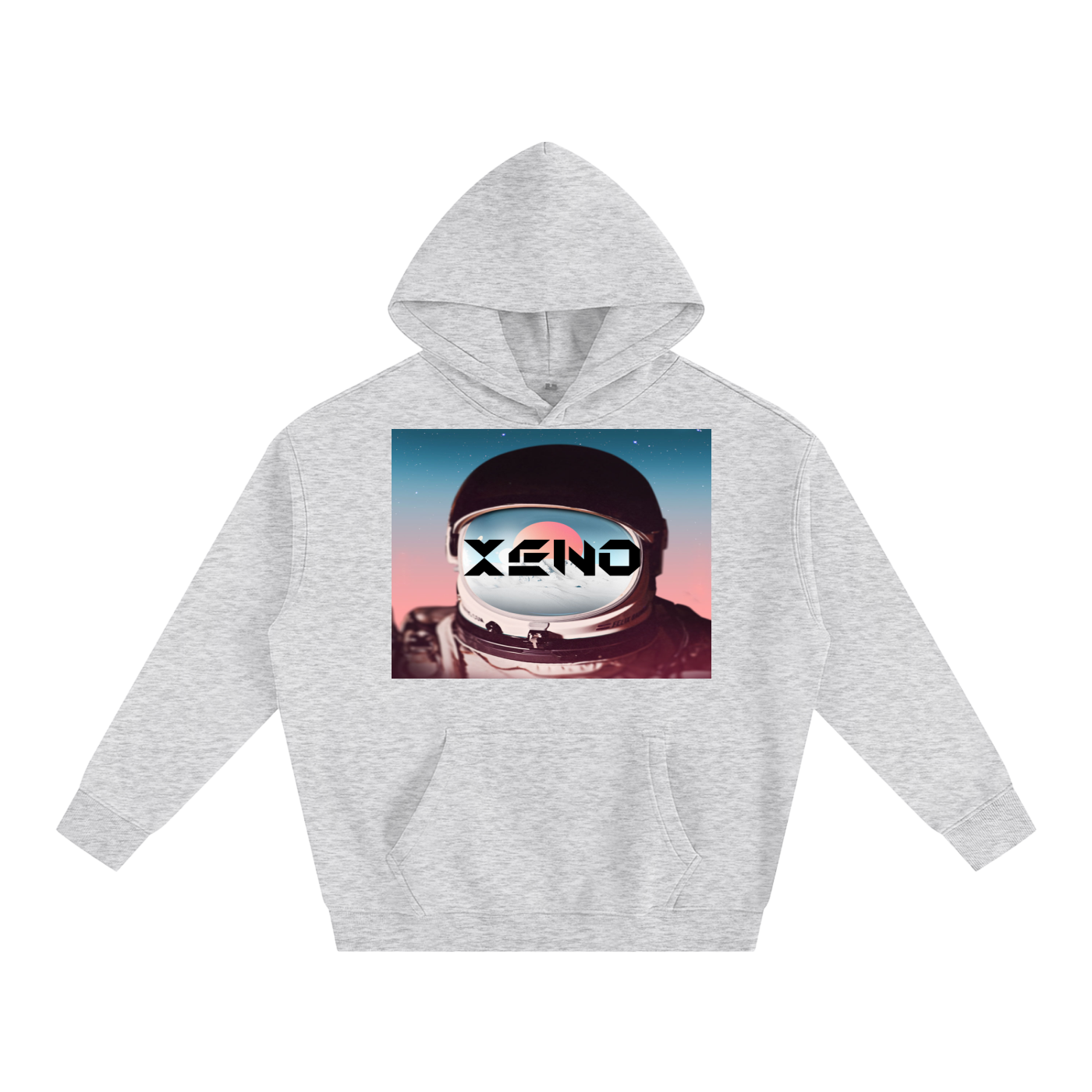 XENO Oversize Fleeced Hoodie