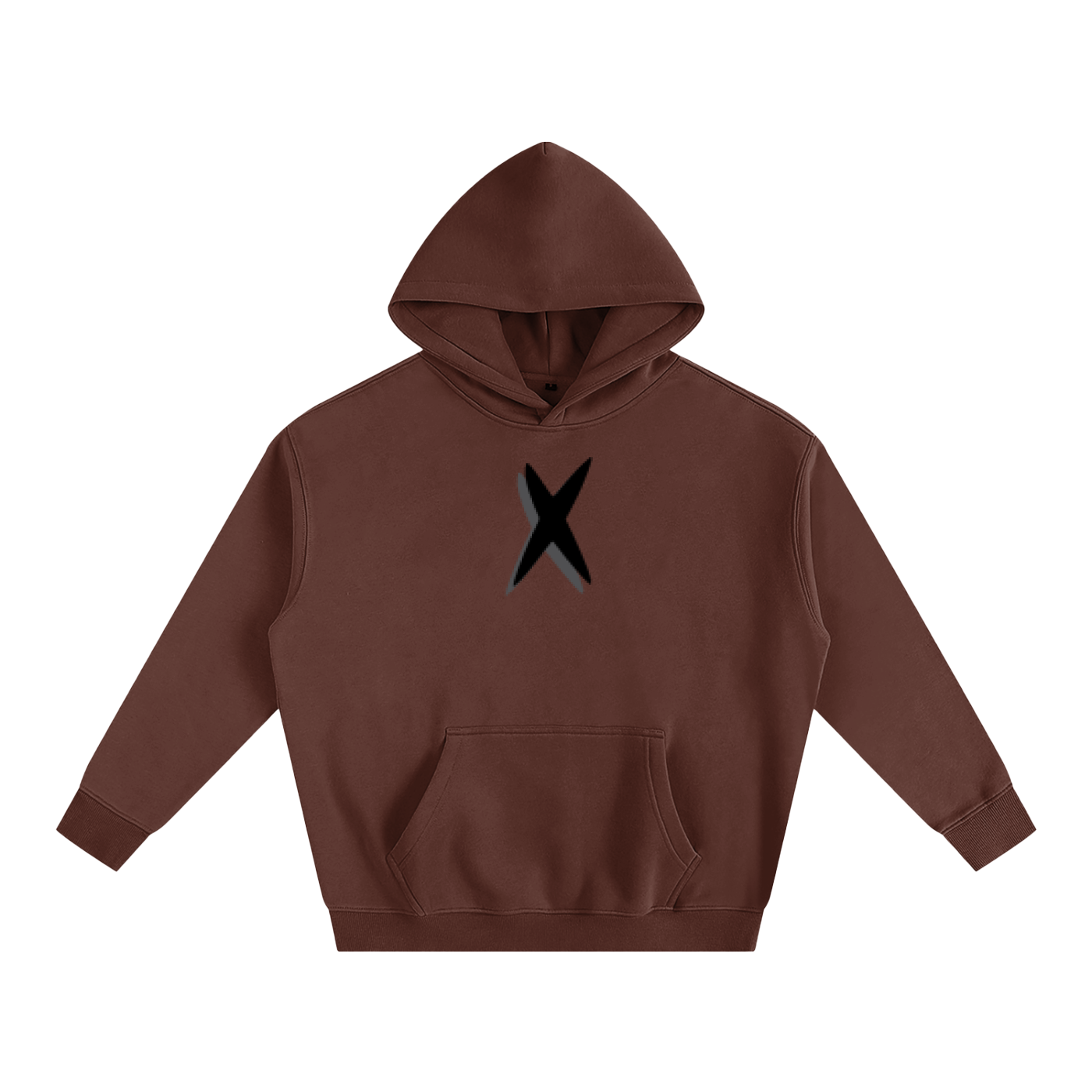 REBEL ANGLE Oversize Fleeced Hoodie