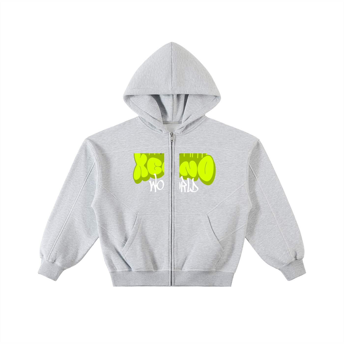 XENO WORLD Fleece Zip Hoodie