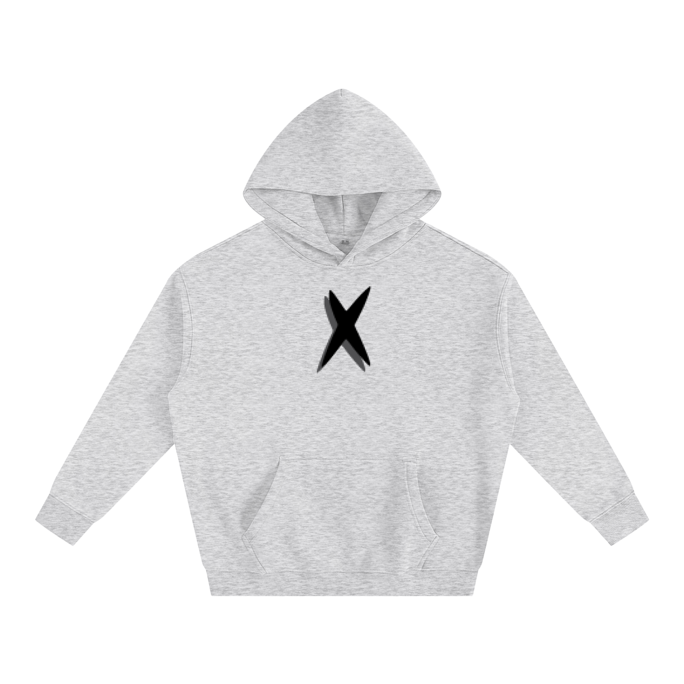 REBEL ANGLE Oversize Fleeced Hoodie