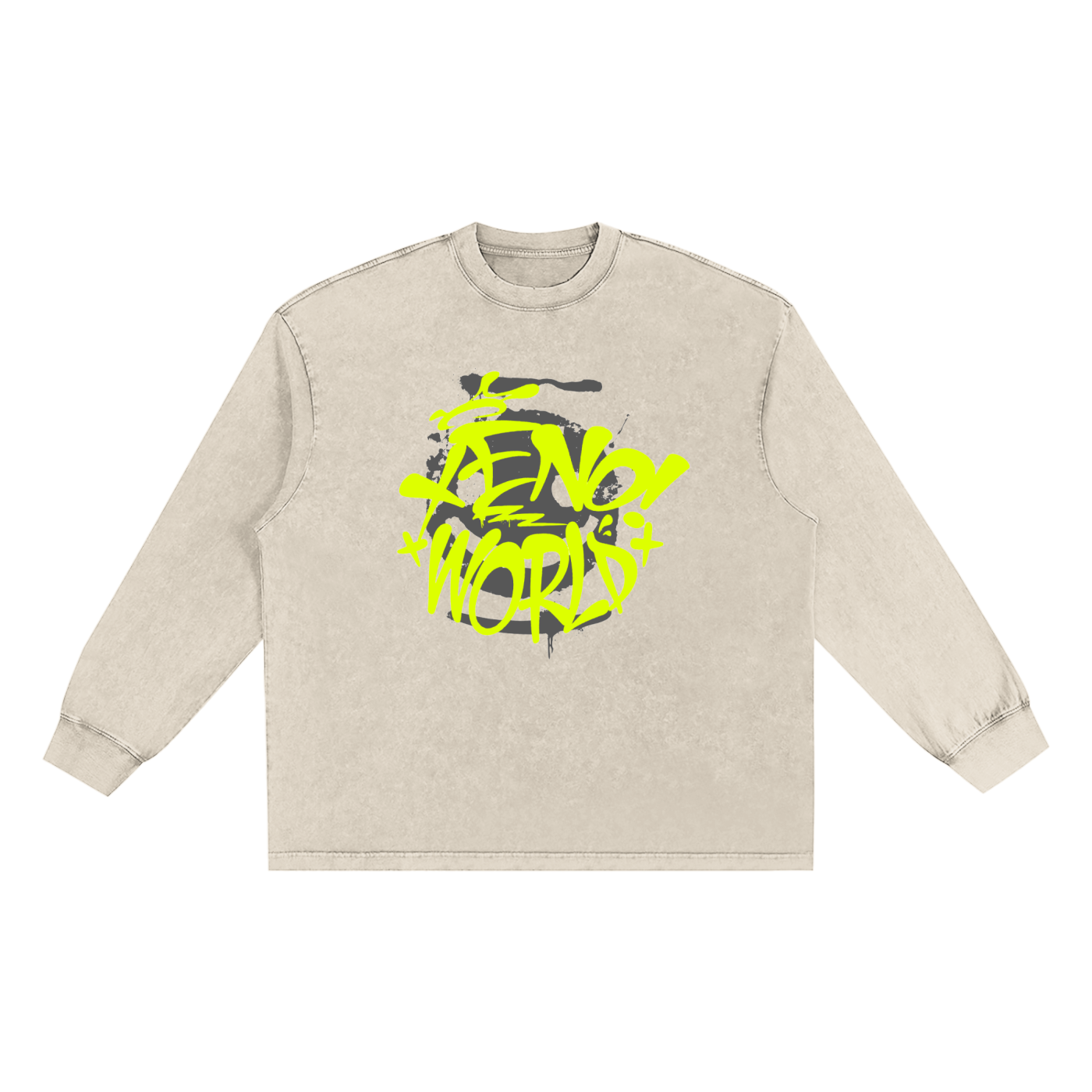 XENO WORLD Snow Washed  T-Shirt