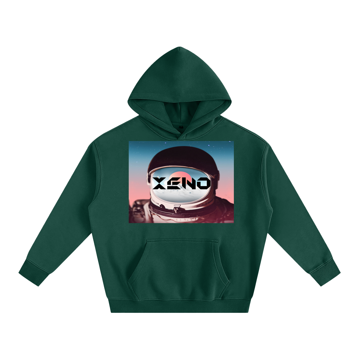 XENO Oversize Fleeced Hoodie